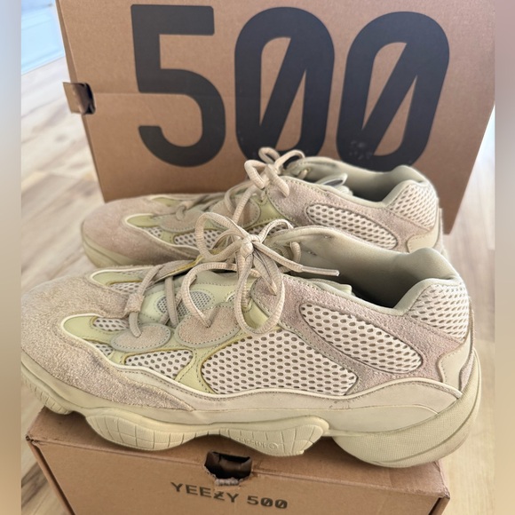 Supermoon Yellow Yeezy 500